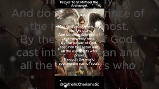 Prayer To St Michael the Archangel [upl. by Imoyaba335]