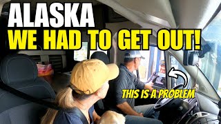 WE HAD TO LEAVE ALASKA TRIP CUT SHORT  What Happened rvlife [upl. by Aiynot]