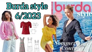 Burda style 62023  complete review 👍 [upl. by Ytirahs]