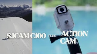 SJCAM C100 Plus Action Camera 4K 30M Waterproof 24G WiFi Action Sport Action Cam [upl. by Dorita]