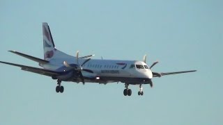 London City Airport Plane Spotting from Runway End [upl. by Asirralc]