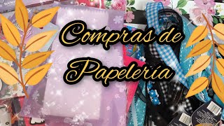 🛍️✏️ Compras de Papelería Acumuladas 💀🎃🖇️ [upl. by Eberly]