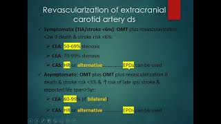 Dr Allam 12 Nov 2023 carotid artery disease [upl. by Nevanod]