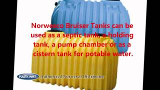 Underground Tanks  Cisterns  Norwesco  PlasticMartcom [upl. by Tnert935]