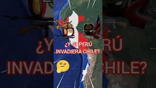 Y SI PERÚ INVADIERA CHILE countryballs paises mapa datoscuriosos guerra [upl. by Bogie]