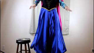 Cosplay Frozen Anna Cosplay Review from Ezcosplaycom [upl. by Dnalyk970]