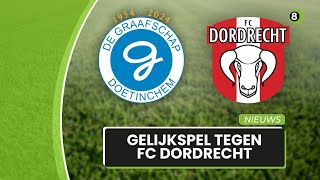 Philip Brittijn na De GraafschapFC Dordrecht Deze had ik wel willen winnen [upl. by Roberson681]