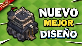 Diseño INCREÍBLE para Aldea AYUNTAMIENTO Nivel 9 en 2024 ✅ Clash of Clans  TH9 🚀 [upl. by Terchie]