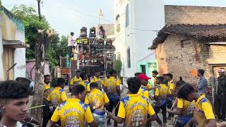 स्वस्तिक banjo party akot 🥁🎵शिवत्व Dj amp KL Lights Akot 🔊 Ganpati Aarti🎵 [upl. by Yentruoc108]