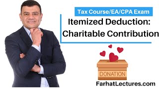 Itemized Deductions Schedule A Charitable Contribution [upl. by Ecinahs]