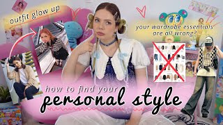 how to find your PERSONAL STYLE  CLOSET ESSENTIALS that work for you [upl. by Okiman]