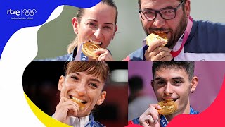 Las 17 medallas de ESPAÑA en los Juegos Olímpicos de Tokio 2020 [upl. by Shirlene292]