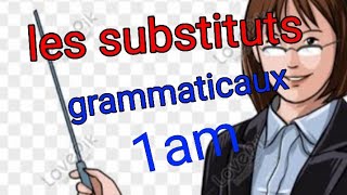 1am les substituts grammaticaux درس  تمارين [upl. by Ihsoyim]