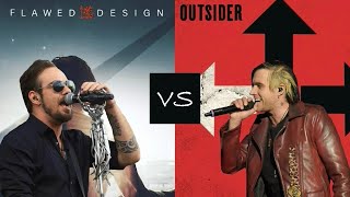 Flawed Design by Saint Asonia vs Outsider by Three Days Grace [upl. by Beret733]