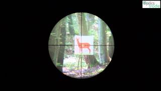 Vortex Crossfire II 618x44 reticle BDC subtensions [upl. by Ark]