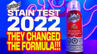 SCOTCHGARD Test amp Review 2023 Does the New Formula Still Work [upl. by Alletneuq481]