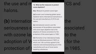 PART2 OUR ENVIRONMENT CLASS 10 IMPORTANT QUESTION 202425 physics shortvideo STUDYSTUDIO99 [upl. by Ekalb]