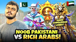 NOOB PAKISTANI VS RICH ARABIC SQUADS  PUBG MOBILE [upl. by Phyl542]