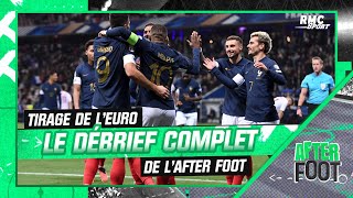 Euro 2024 Le débrief complet du tirage au sort par lAfter Foot [upl. by Eentrok]