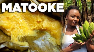 EASIEST MATOOKE RECIPE YOU WILL EVER FIND  UGANDAN STAPLE FOOD  The cooking nurse [upl. by Crescen]