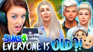 😭WHY IS EVERYONE SO OLD 😭 The Sims 4  BROKEN DREAM 22 🏚 [upl. by Norha89]