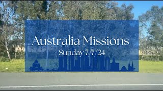 Australia Missions 2024 VLOG 7 [upl. by Inneg759]