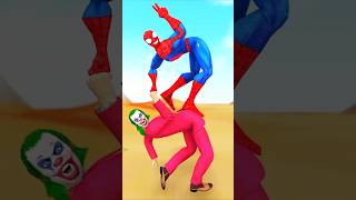 Who is Stronger Hammer Challenge Spiderman vs Hulk vs Joker gta spiderman [upl. by Aihsyak93]