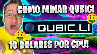 ✅COMO MINAR QUBIC✅ 10 DOLARES DE GANANCIAS POR CPU🤑 bitcoin bullrun qubic minería finance [upl. by Liesa]