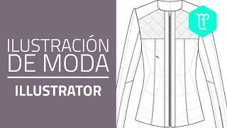 Adobe Illustrator para DISEÑADORES e ILUSTRADORES de MODA 👗 [upl. by Itsrejk]