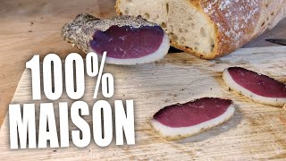 Salaison maison Magret de canard séché  conserver la viande naturellement sans frigo [upl. by Ttevy]