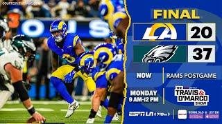 Rams Lose On Sunday Night Football to The Eagles Live Postgame w Travis Rodgers amp Kirk Morrison [upl. by Karlik]