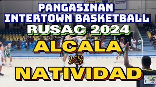 ALCALA VS NATIVIDAD  PANGASINAN INTERTOWN RUSAC 2024 [upl. by Alehs]