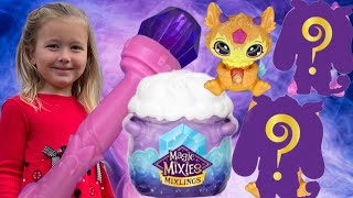 Magic mixies mixlings how to open cauldronMagic mixies tap and reveal instructionsLillys Toy Time [upl. by Ellocin]