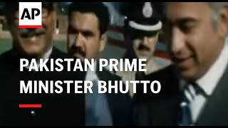 PAKISTAN PRIME MINISTER BHUTTO VISITS BANGLADESH [upl. by Ekrub23]