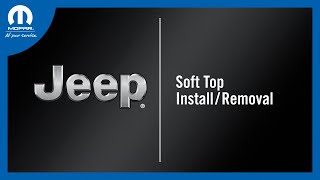 Soft Top InstallationRemoval  How To  2025 Jeep Gladiator [upl. by Aiselad]