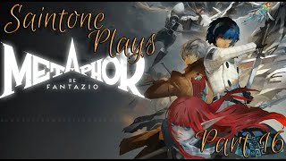 Saintone Plays  Metaphor ReFantazio Part 16 [upl. by Llesram249]