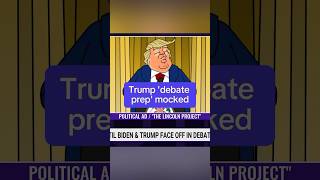 Trump debate prep mocked [upl. by Maritsa]