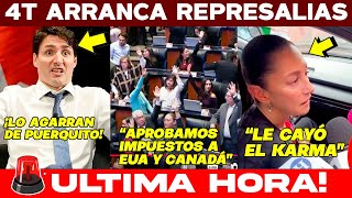 🚨80 VOTOS A FAVOR MÁS IMPUESTOS VS EUA Y CANADÁ 4T CONTRAATACA LO AGARRAN DE PUERQUITO ¡KARMA [upl. by Iana]