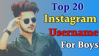 😱 Instagram Username For Boys। 🤩 instagram new names for boys। [upl. by Langer612]