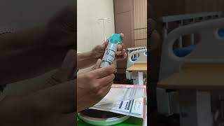 Inhaler Spiriva Respimat 25mcg cara guna how to use 2 puff every morning [upl. by Netsirt]