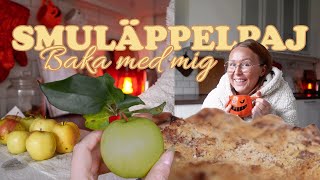 BAKA SMULÄPPELPAJ MED MIG 🍎 [upl. by Wauters]