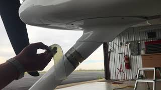 How to repair a cracked fiberglass fairing on an Airplane [upl. by Intisar]