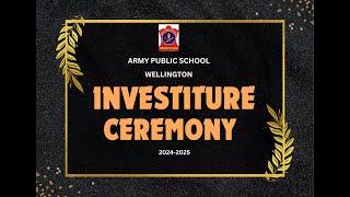 INVESTITURE CEREMONY 20242025 [upl. by Mccowyn]