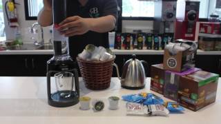 How To Use Kitchen Gizmos KCup Coffee Press [upl. by Arden]