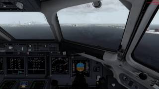 TFDI 717 landing in the snow 10C P3d [upl. by Aikel996]