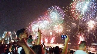 🎆 REVEILLON RIO de JANEIRO 2024 Año Nuevo desde COPACABANA con Shows de Fuegos Artificiales [upl. by Eeral]