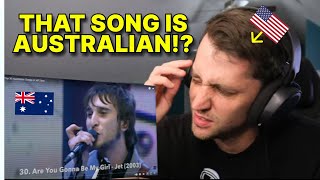 American reacts to the Top 30 Australian Hit Songs of All Time [upl. by Seebeck]