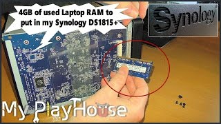 Synology DiskStation DS1815 Upgrading to 6GB of RAM  484 [upl. by Saw]