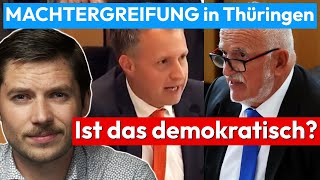 MACHTERGREIFUNG in Thüringen  AfD gegen CDU [upl. by Arahat]