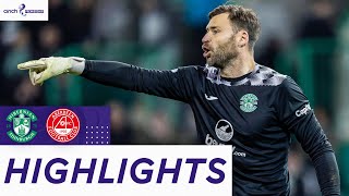 Hibernian 20 Aberdeen  Goalkeeper Marshall The Hero In Hibs Win  cinch Premiership [upl. by Forrester]